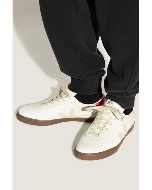 Veja White "Panenka O.T. Leather" Sports Shoes for men