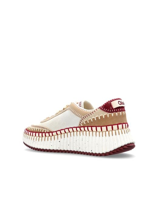 Chloé Natural 'Nama' Sports Shoes