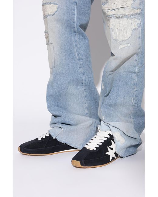 Amiri Black Pacific Flat Sports Shoes for men