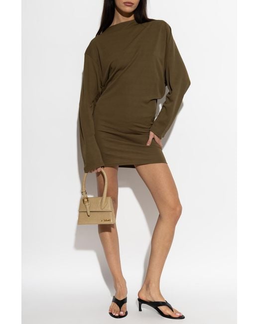 Jacquemus Green Dress "Mistral"