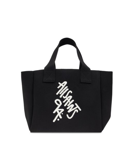 AllSaints Black Shopper Bag Izzy