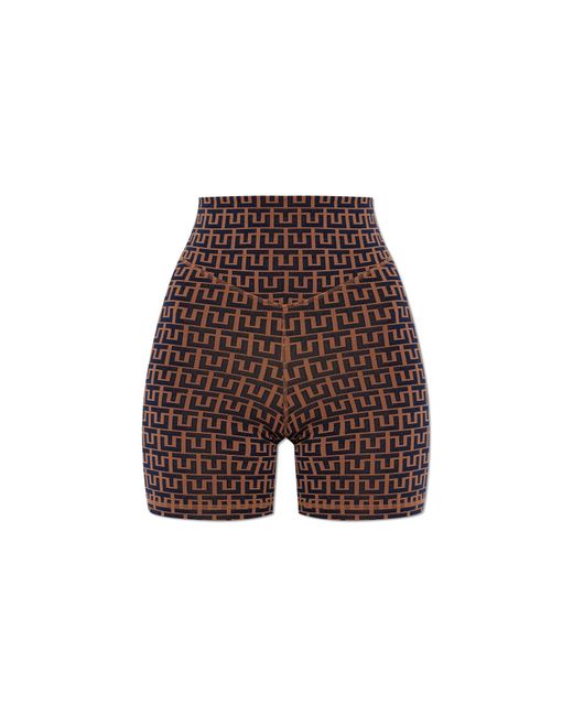 The Upside Brown Short Leggings "Castilla"