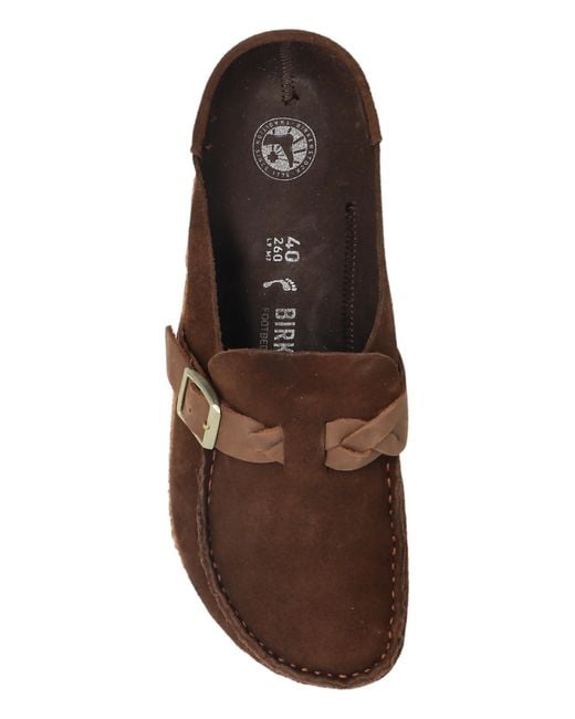 Birkenstock Brown 'Buckley Braided' Shoes
