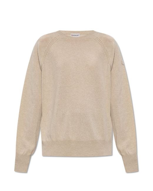 Moncler Natural Cashmere Sweater
