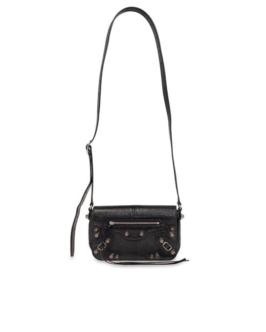 Balenciaga Black ‘Le Cagole Mini’ Shoulder Bag for men