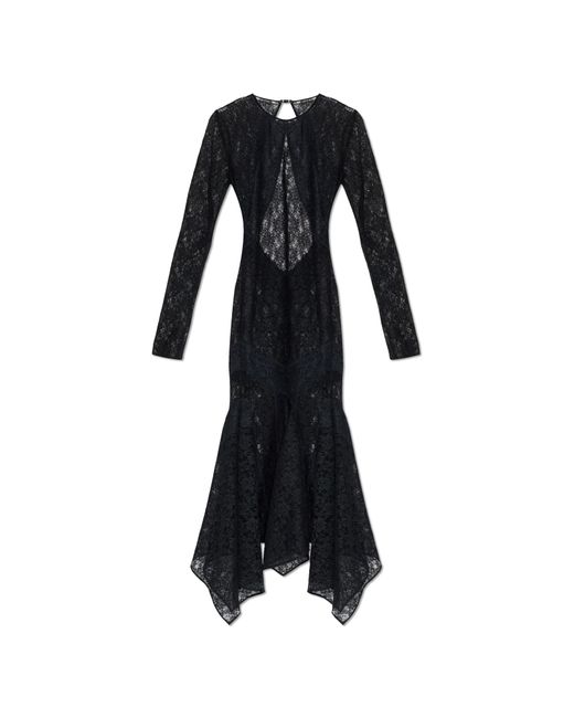 The Attico Black Lace Dress