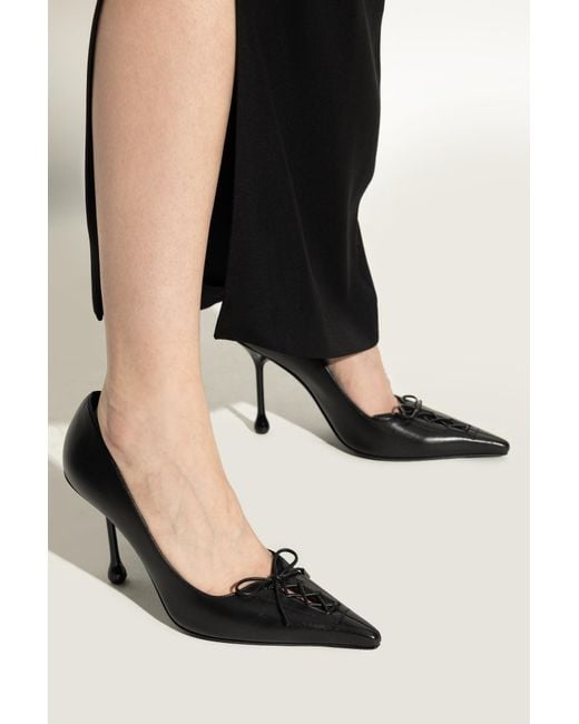 Jimmy Choo Black Heeled Shoes 'Scarlett'