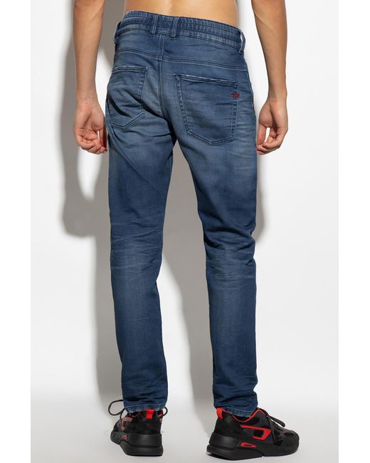 DIESEL Blue ‘D-Krooley L.32’ Jeans for men