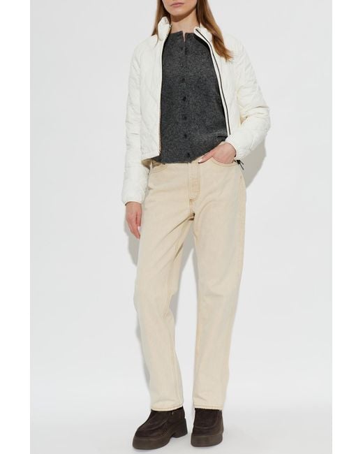 A.P.C. Natural Wool Cardigan