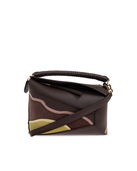 Loewe Black Handbag "Puzzle Small"