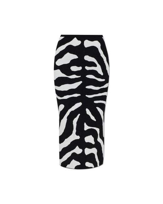 Moschino Black Pencil Skirt