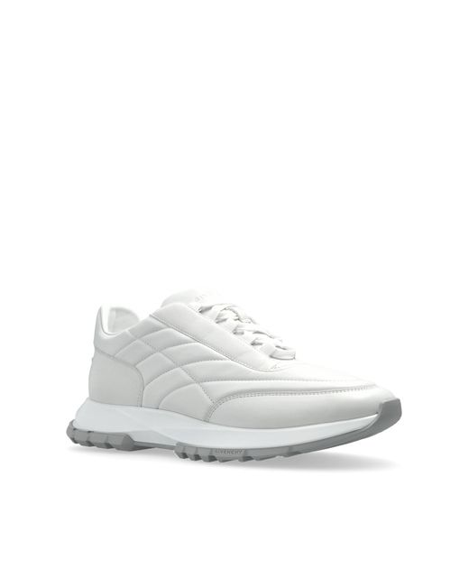 Givenchy White Sports Shoes With A Logo for men