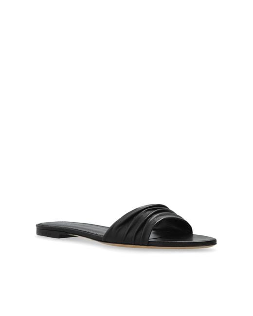 IRO Natural Leather Slides 'Egya'