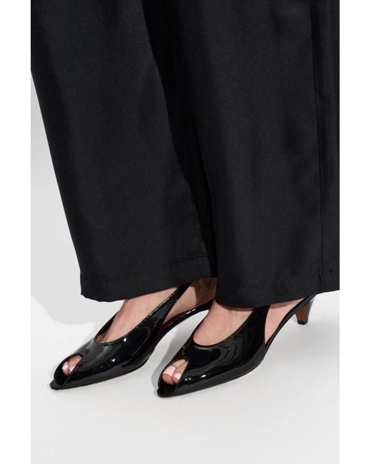 Neous Black Heeled Sandals 'Hamal 40'
