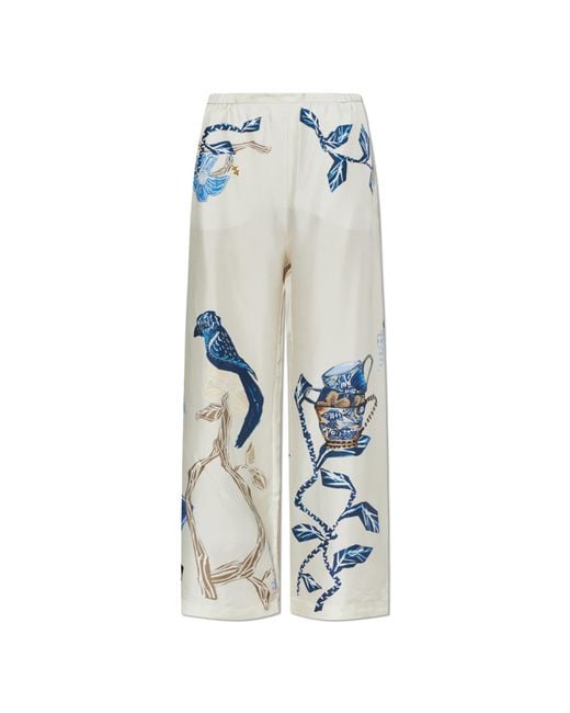 Munthe White "Fabert" Trousers