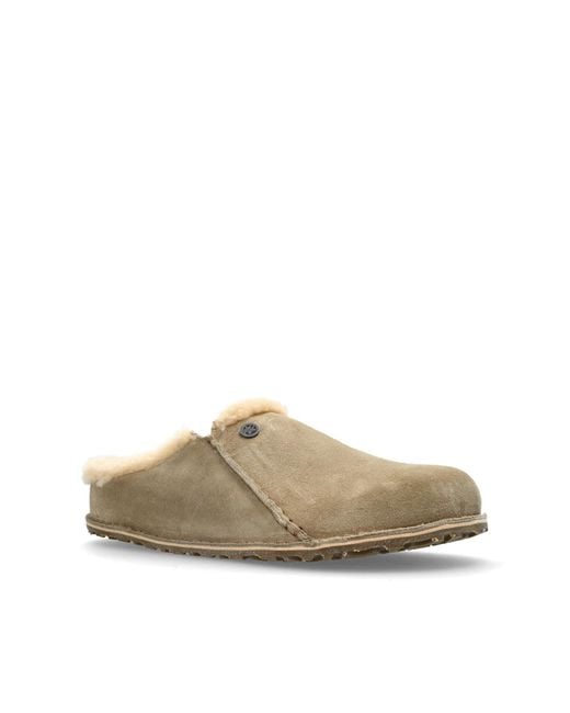 Birkenstock Natural Shoes "Zermatt Premium Suede" for men