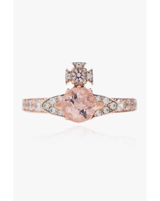 Vivienne Westwood Pink 'ismene' Ring