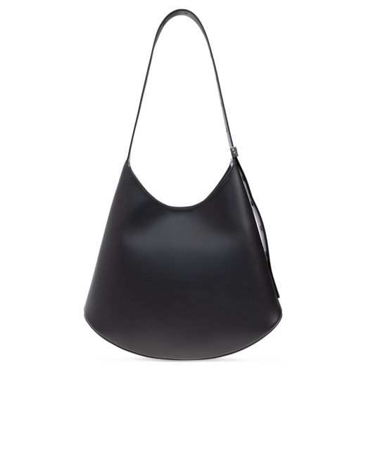 Jil Sander Black Shoulder Bag Eldorado Medium