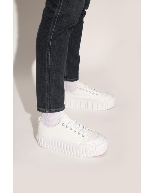 DIESEL White 's-hanami' Sneakers