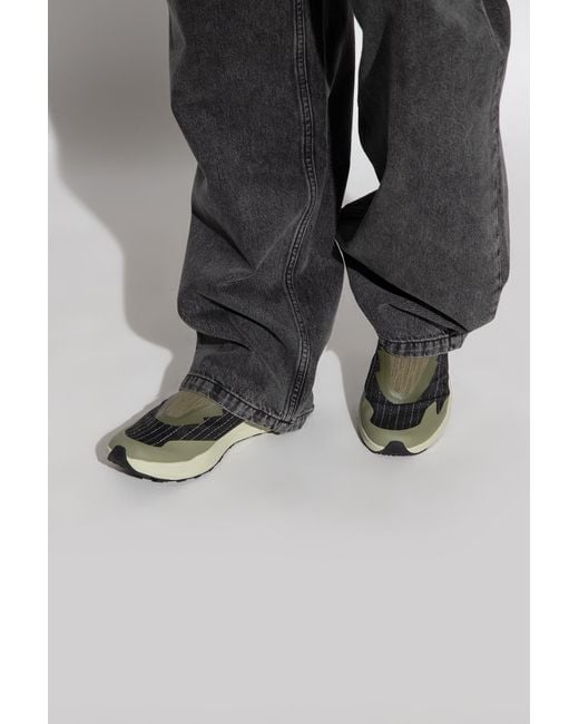 Salomon Green ‘Pulsar Reflective Advanced’ Sneakers for men