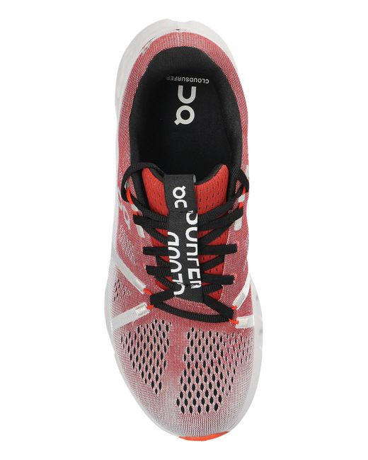 On Shoes Pink Training Shoes Cloudsurfer