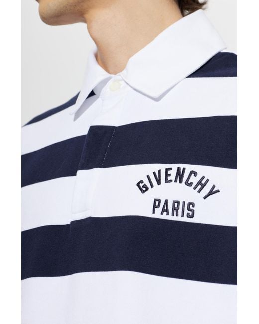 Givenchy Gray Polo With Logo for men