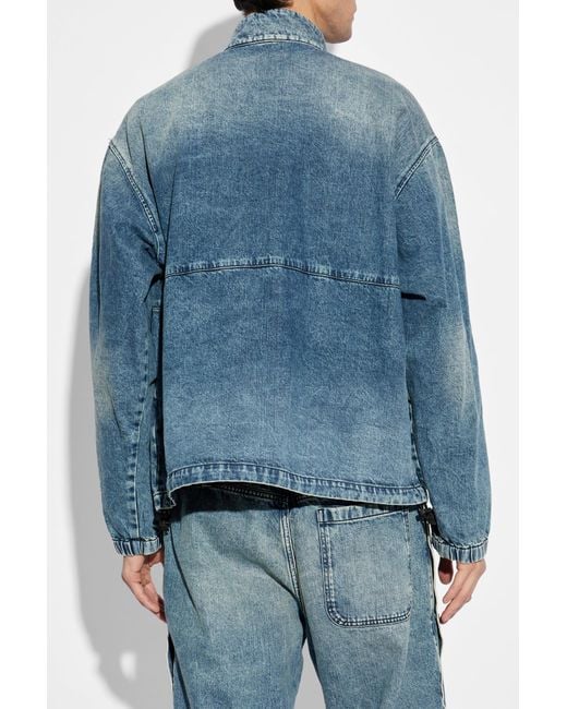 DIESEL Blue Jacket D-Krap-S2 for men