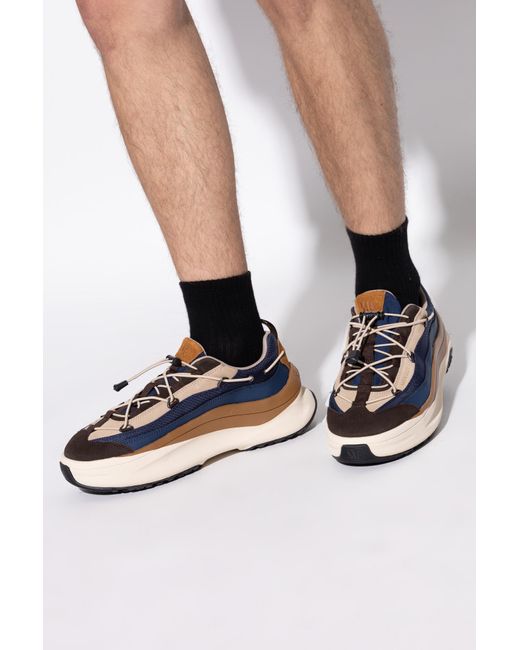 Moon Boot Blue Sports Shoes 'Moon247 Xlace' for men