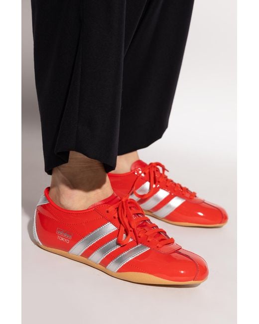 Adidas Originals Red Sports Shoes 'Tokyo W'