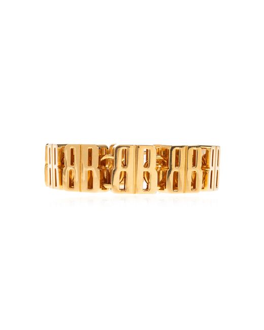 Balenciaga Brown Monogram Bracelet