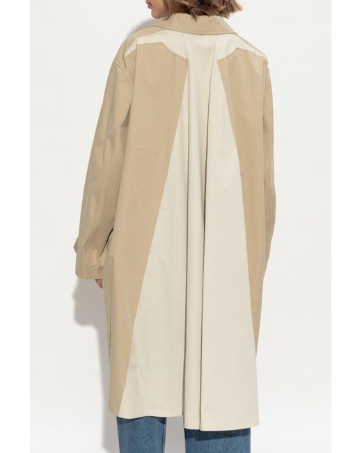 MM6 by Maison Martin Margiela Natural Cotton Coat