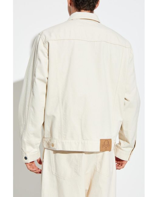 Moschino Natural Denim Jacket for men