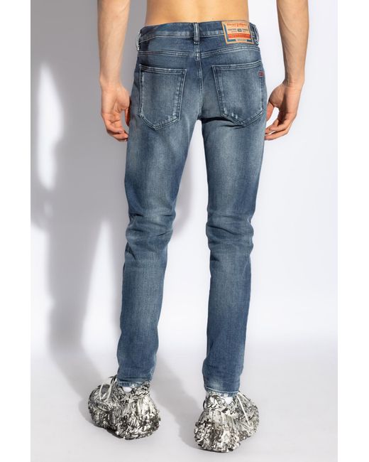 DIESEL Blue '2019 D-Strukt L.32' Jeans for men