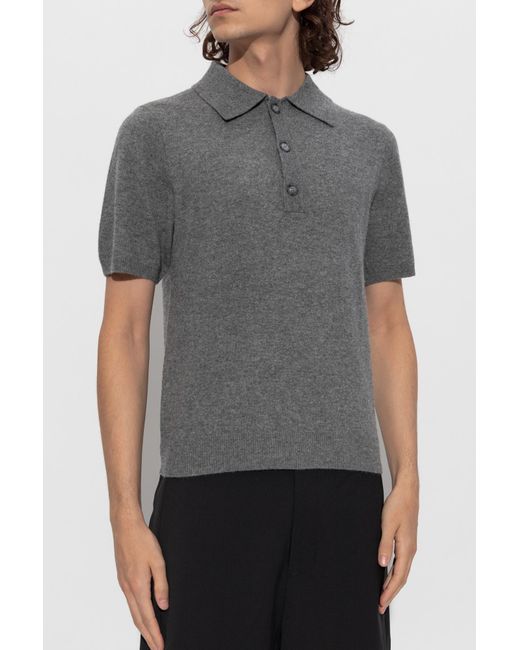 Entire studios Black Wool Polo