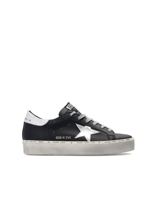 Golden Goose Deluxe Brand Black Hi Star Sneakers