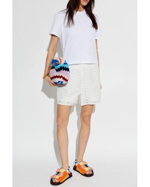Missoni Blue Patterned Sandals