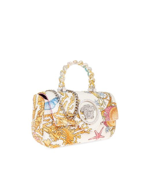 Versace Metallic Handbag "la Medusa Mini",