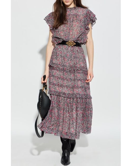 Isabel Marant Purple 'Volomia' Skirt