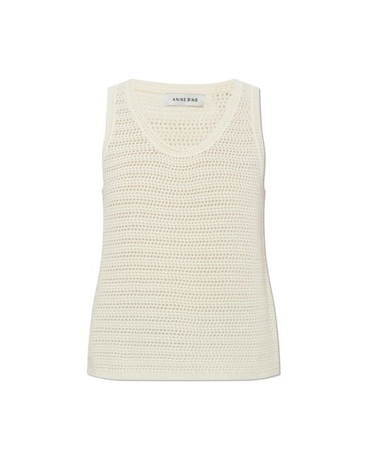 Anine Bing White Top 'Arie'
