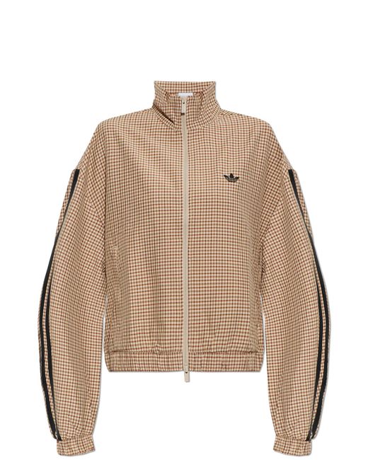 Adidas Originals Natural Wide-Leg Trousers
