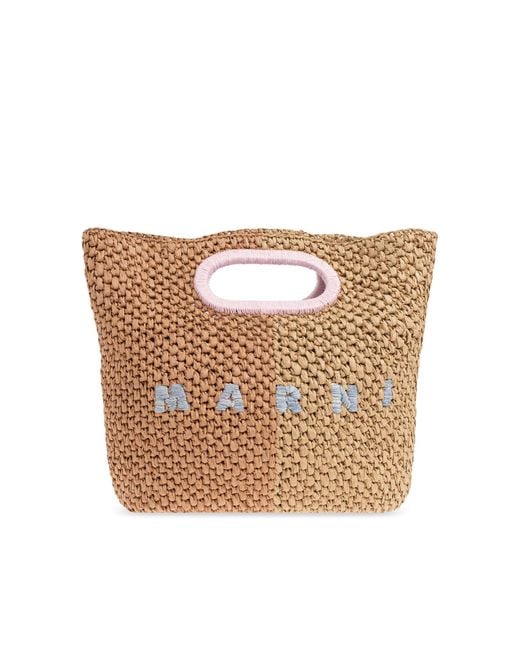 Marni Brown Bag With Logo