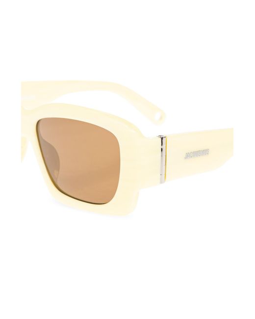 Jacquemus Brown Sunglasses