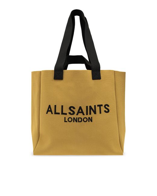 AllSaints Metallic 'izzy' Shopper Bag,