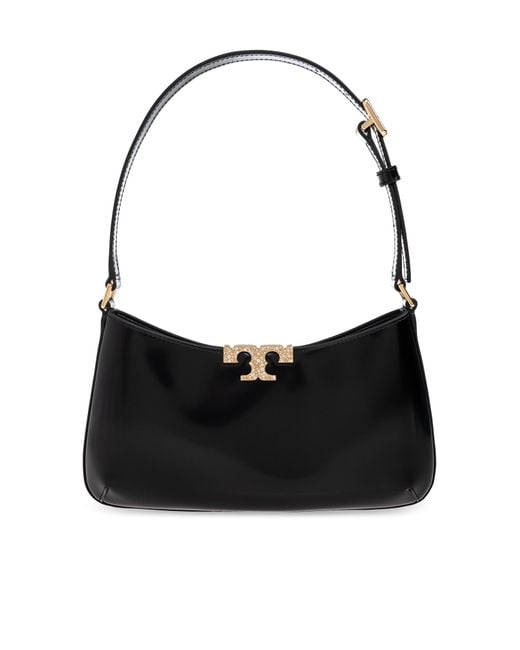 Tory Burch Black "Eleanor Slim" Shoulder Bag