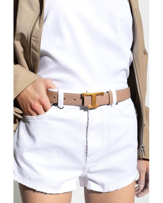 Tod's Natural Leather Belt