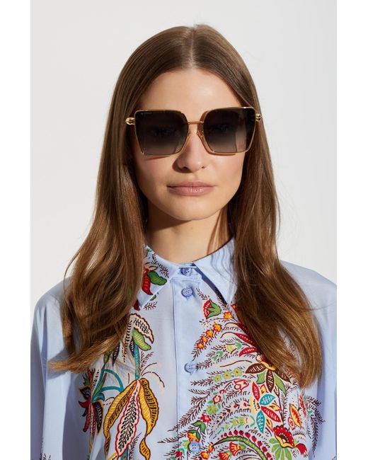 Etro Metallic Sunglasses