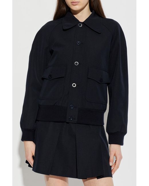 A.P.C. Black 'Bomber' Jacket