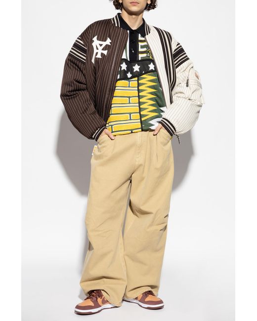 PDF Yellow Polo Sweater for men