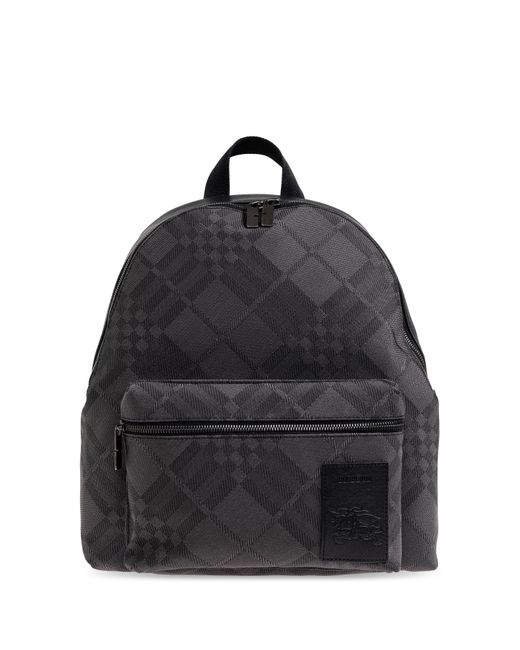 Burberry Black Backpack "Chester" for men