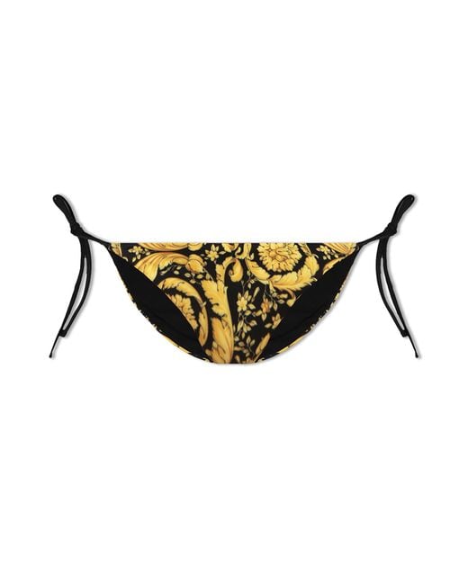 Versace Yellow Swimsuit Bottom